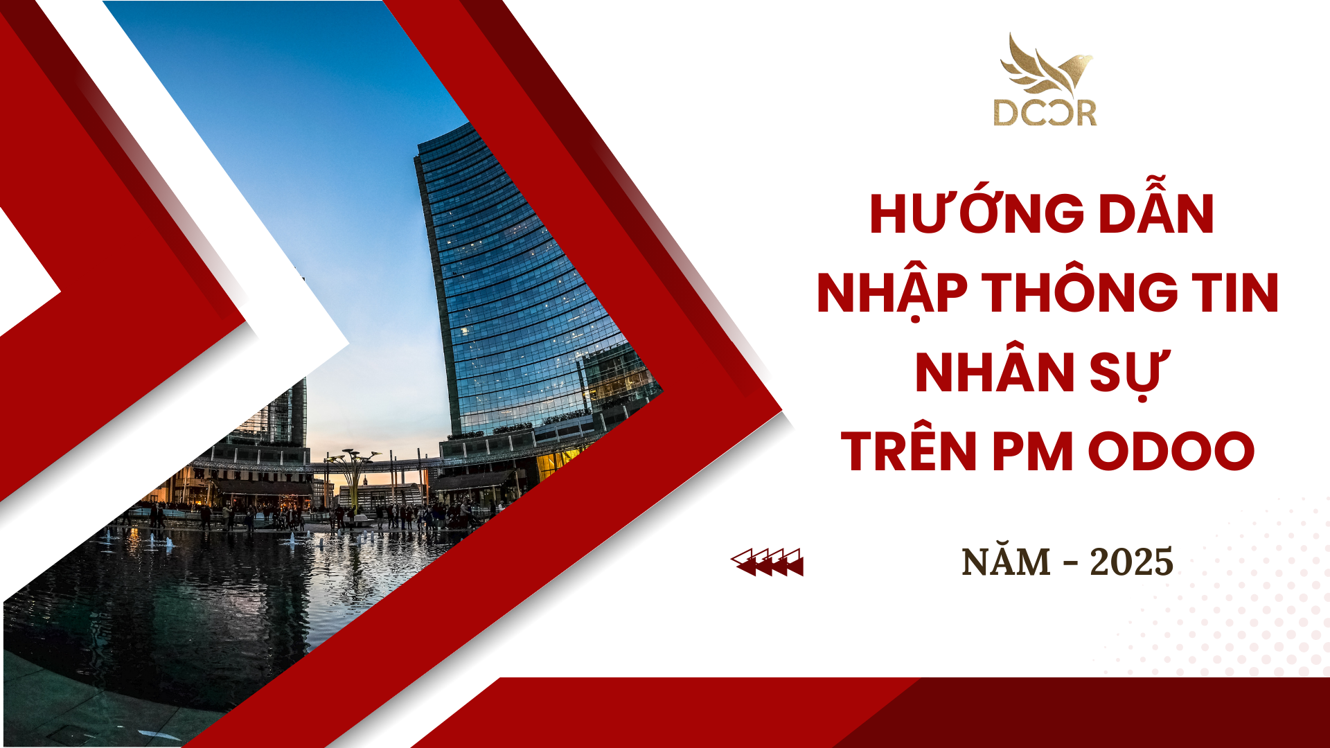 Hướng dẫn Nhập thông tin nhân sự trên phần mềm Odoo