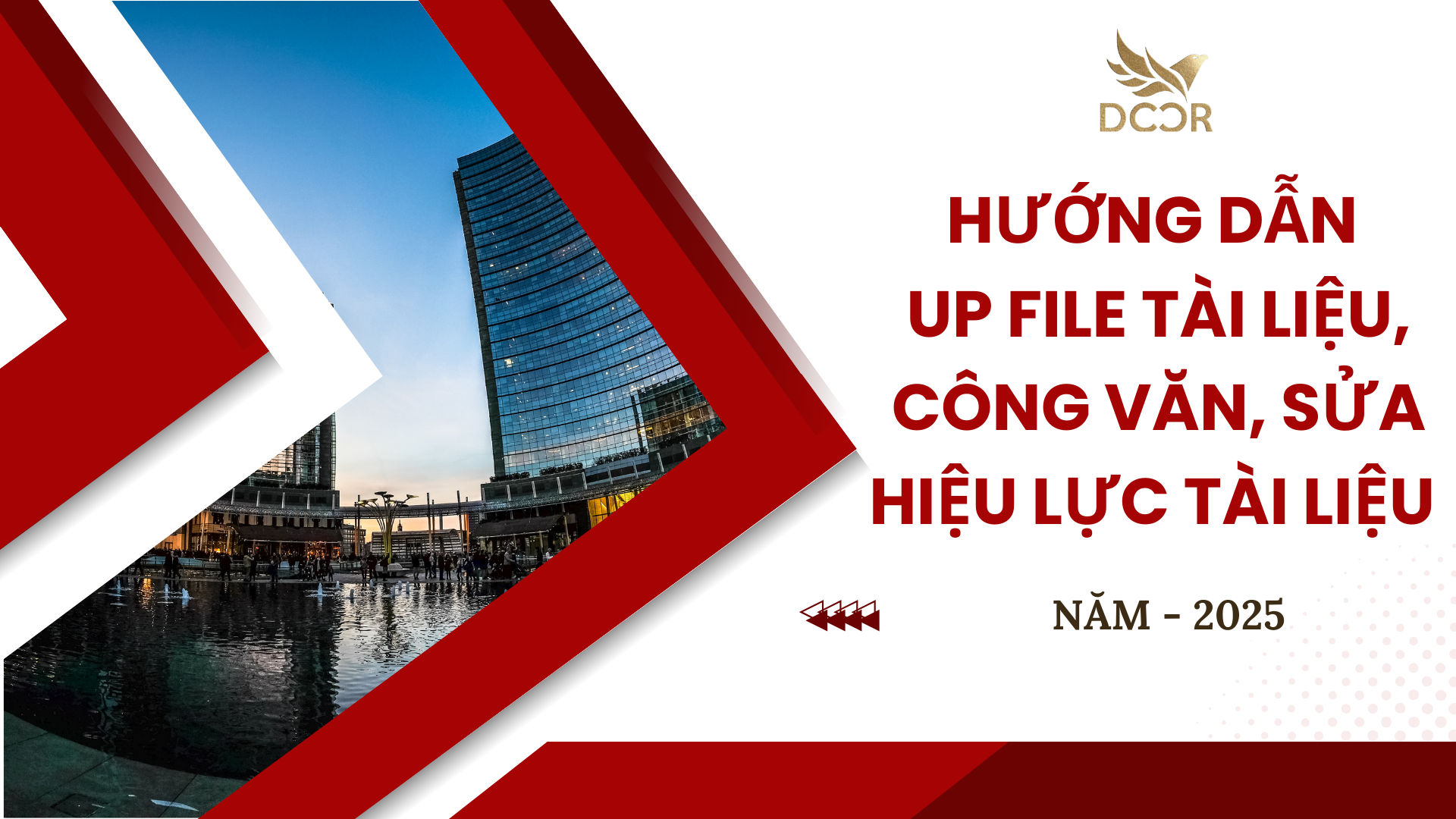Hướng dẫn Up file tài liệu, công văn, sửa hiệu lực tài liệu