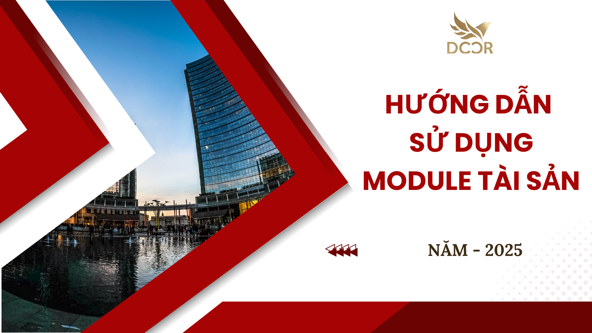 Hướng dẫn sử dụng Module Tài sản