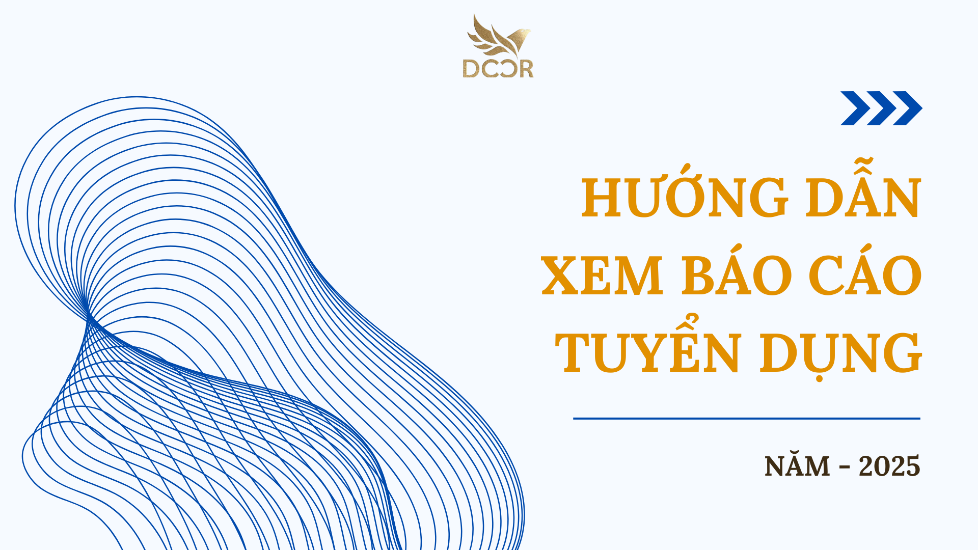 Hướng dẫn xem báo cáo tuyển dụng