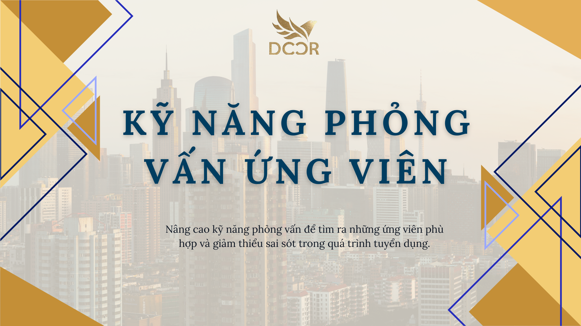 Đào tạo kỹ năng tuyển dụng