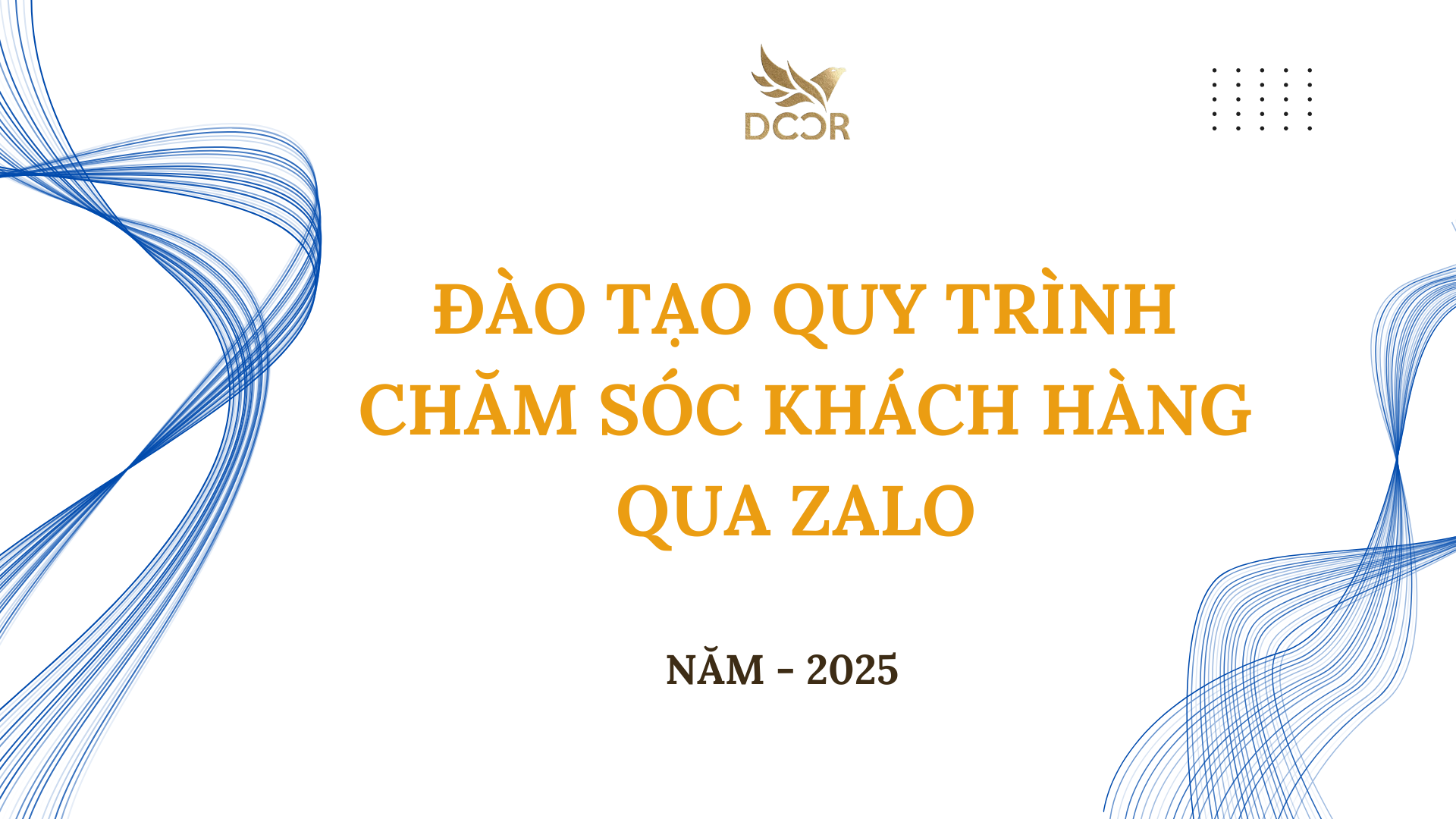Đào tạo Quy trình chăm sóc khách hàng qua Zalo