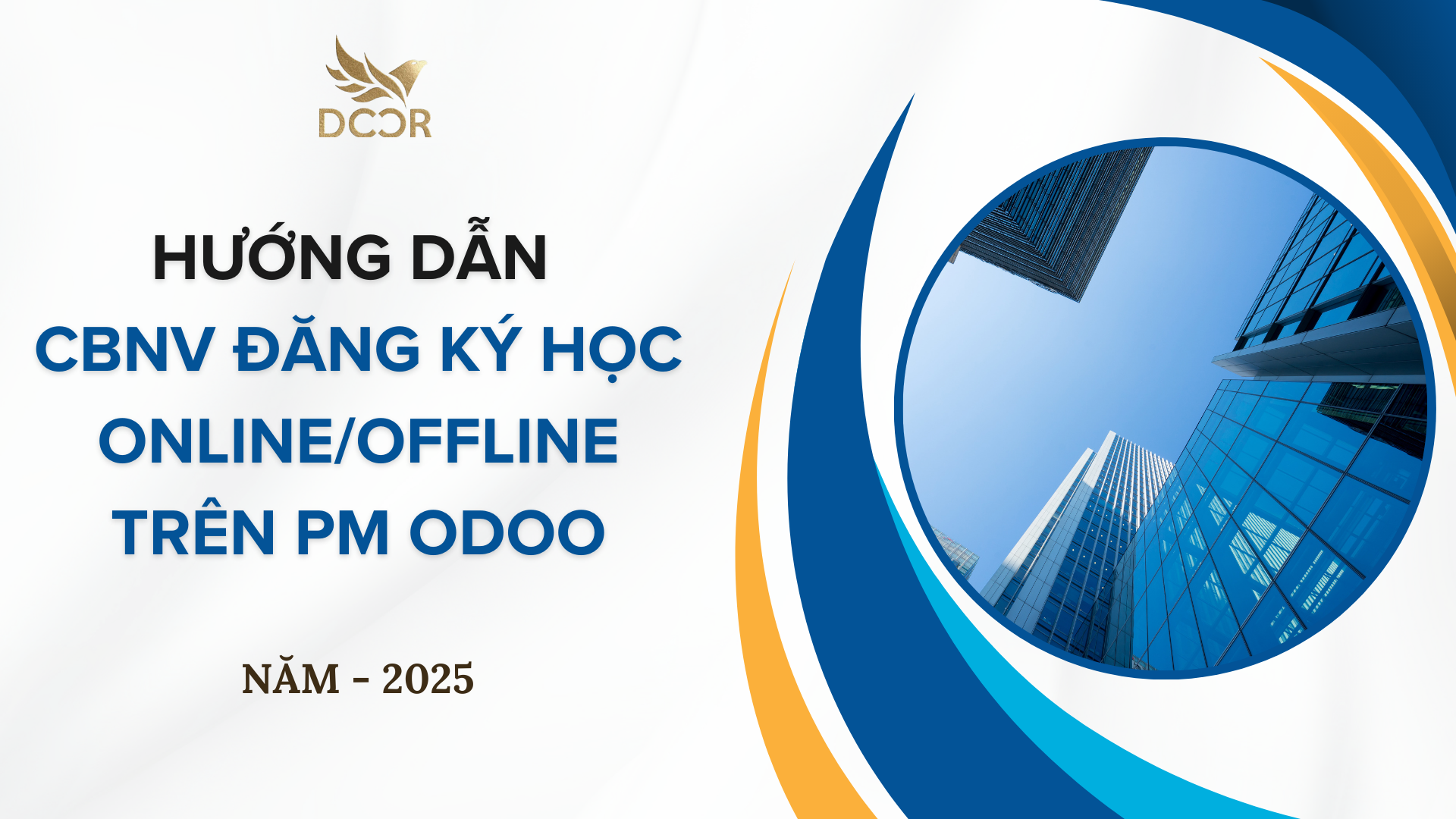 Hướng dẫn đăng ký học Online/Offline trên PM Odoo