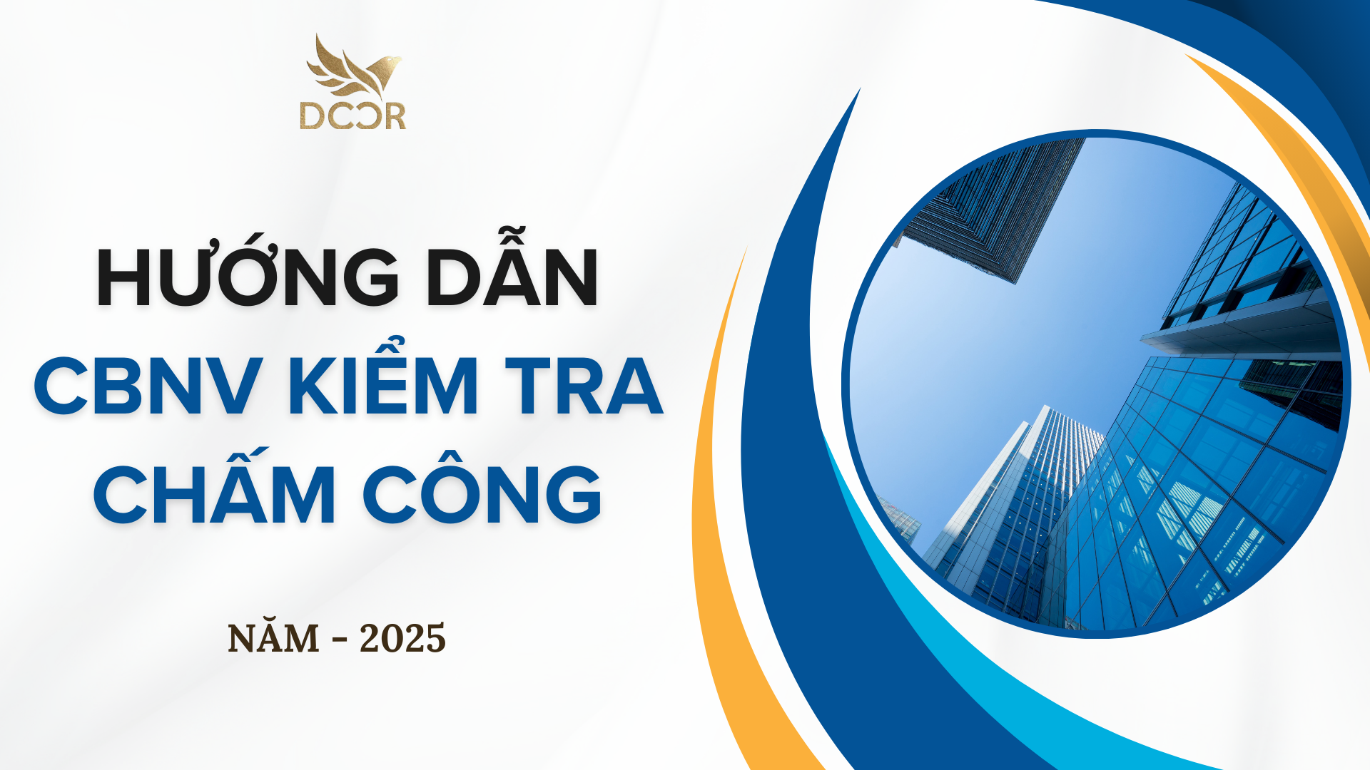Hướng dẫn CBNV check chấm công