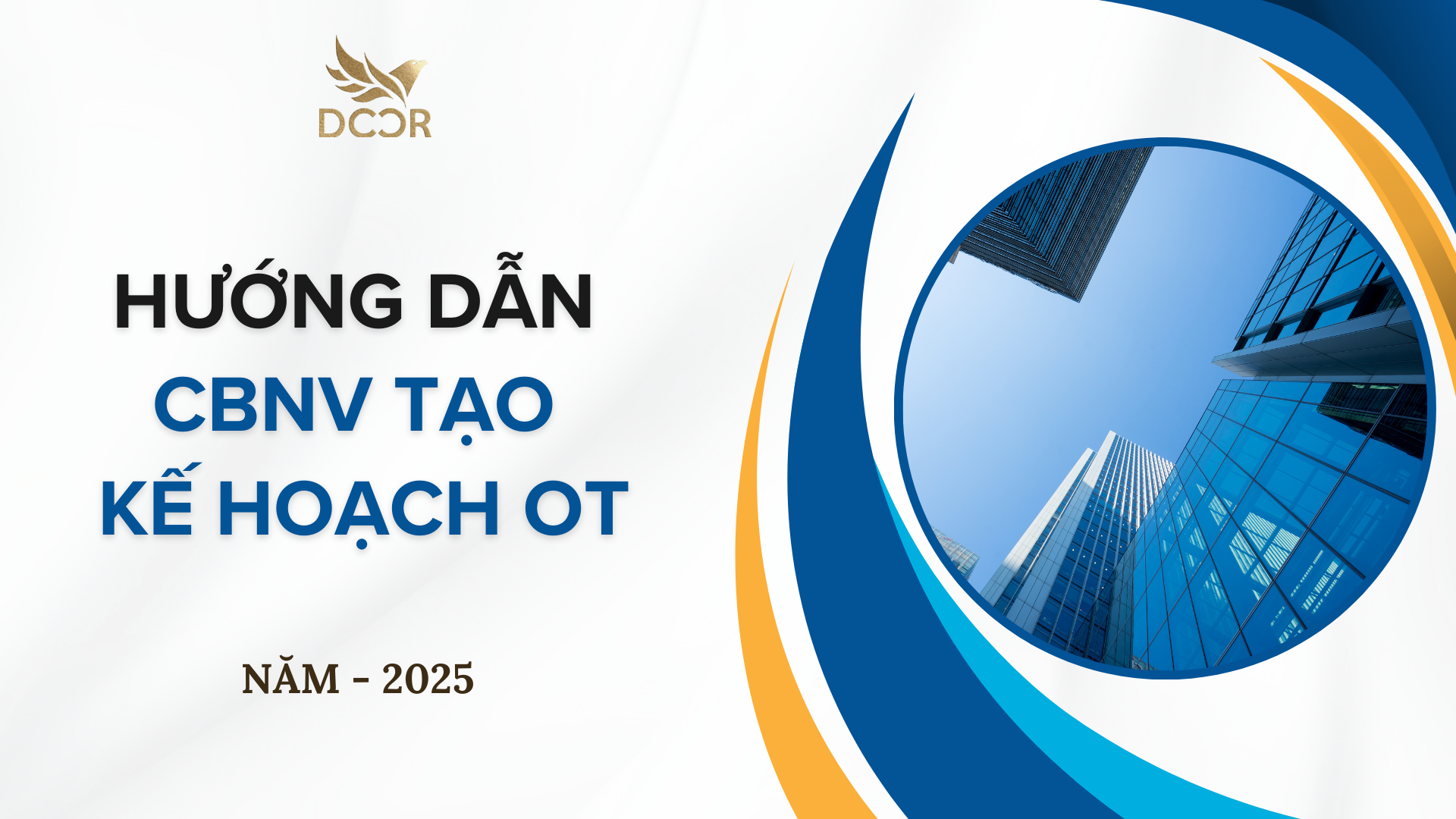 Hướng dẫn tạo kế hoạch OT